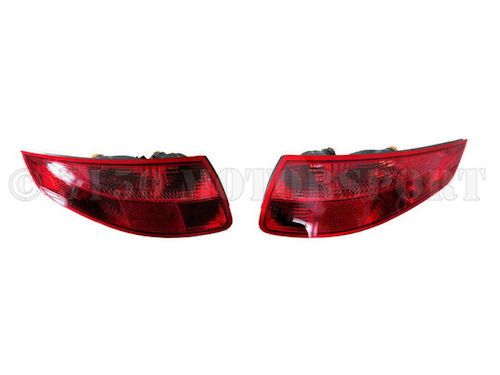 Porsche 997 Solid Red Tail Light Set   NEW Genuine Tequipment  