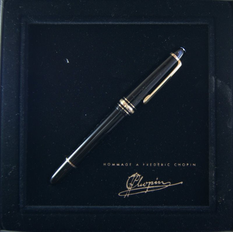 MONTBLANC HOMMAGE A FREDERIC CHOPIN PEN, NEW OLD STOCK, A GREAT PEN 