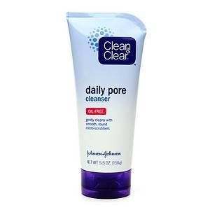 Clean & Clear Oil Free Daily Pore Cleanser 5.5 oz  