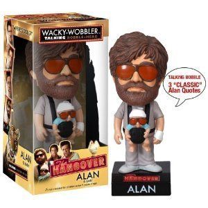 NEW FUNKO THE HANGOVER ALAN & BABY TALKING BOBBLE HEAD  