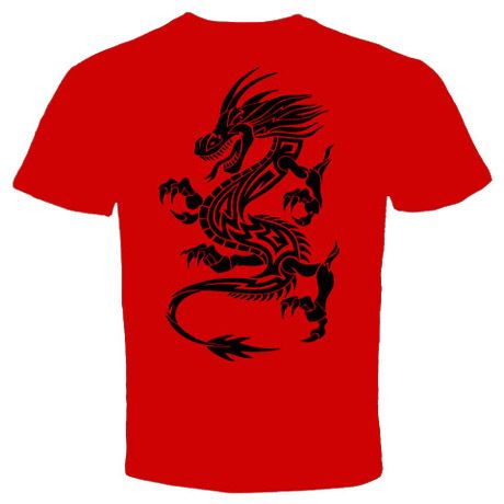 Black Dragon tattoo chinese Asian New T shirt MMA UFC  