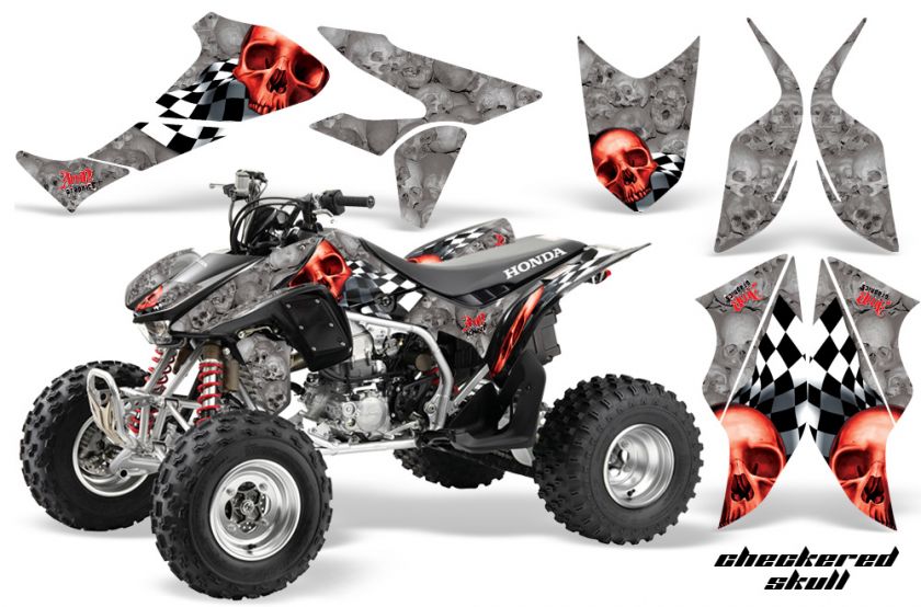 AMR ATV GRAPHICS KIT HONDA 450R 450 DECALS TRX450R QUAD  