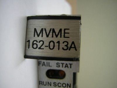 MOTOROLA MVME 162 013A BOARD MVME162 013A 01 W3884B  