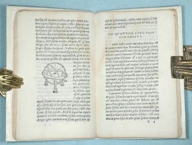 1534 SACROBOSCO RAROS EL PRIMER LIBRO IMPRESO ASTRONÓMICO