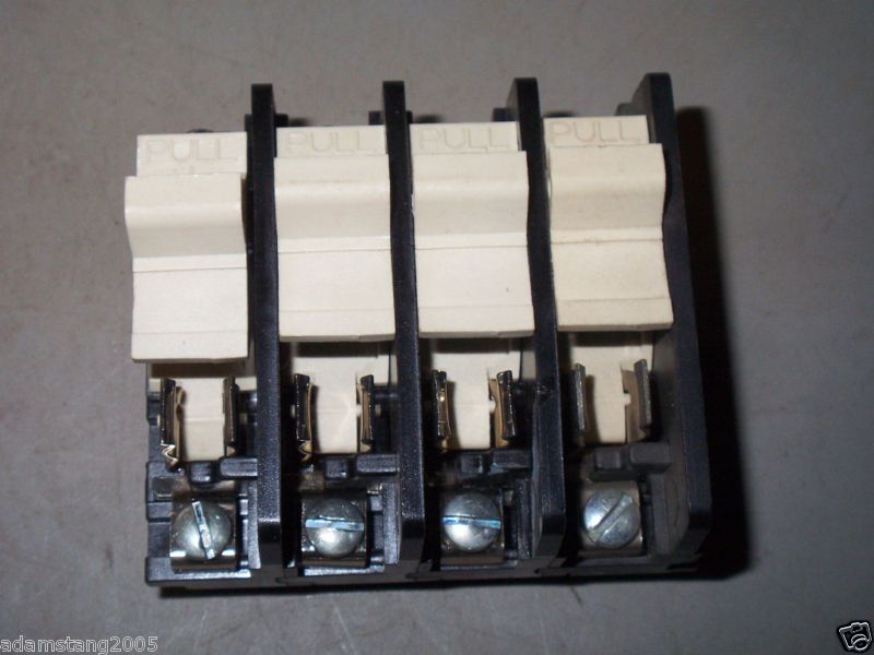 NEW BUCHANAN 0351 FUSE SWITCH DOVETAIL BASE  