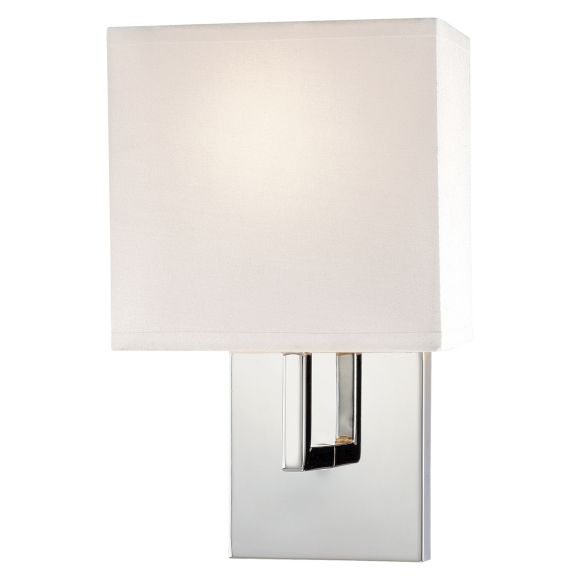 George Kovacs P470 077 Modern Cool Chrome Wall Sconce  