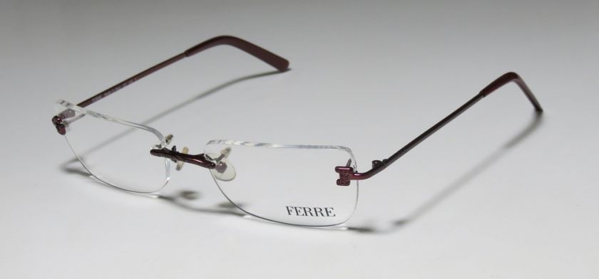 NEW GIANFRANCO FERRE 08002 54 17 135 BURGUNDY EYEGLASSES/GLASSES 