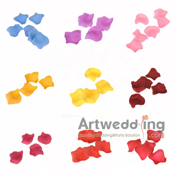 1000PCS Non woven Fabric Rose Petal Favors Wedding Party Decoration 