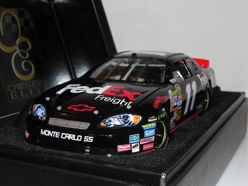 2007 DENNY HAMLIN #11 FEDEX FREIGHT 1/24 DIECAST ELITE  