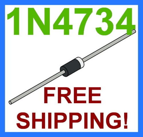 10 x 1N4734 1N4734A ZENER DIODE 1W 5.6V   FREE SHIP  