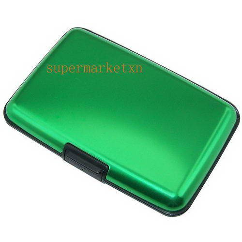 ID Card Credit Card Wallet Holder Aluminum Case Box RF ID Protector 7 