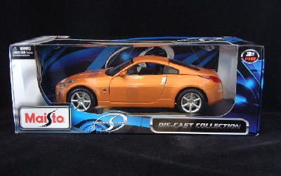 Nissan 350Z MAISTO Diecast 118 Scale  Copper  