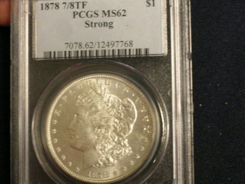 1878 7/8 TF BU PCGS MS62 Strong Morgan $ (#12497768)  