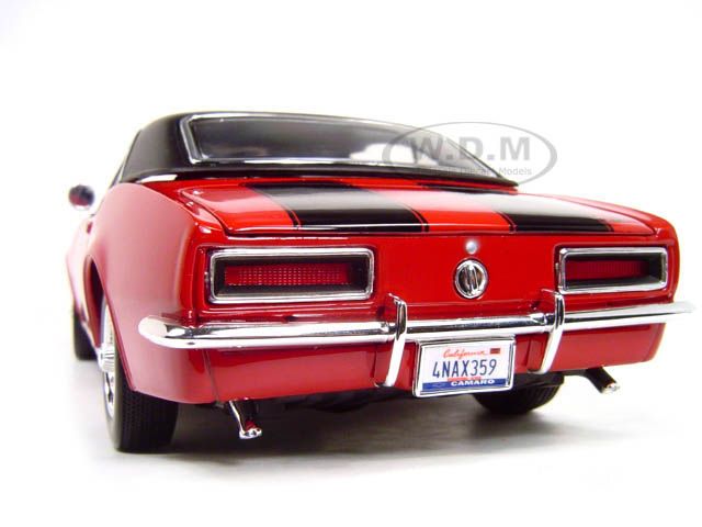 1967 CHEVROLET CAMARO Z28 RED 118 SCALE DIECAST MODEL  