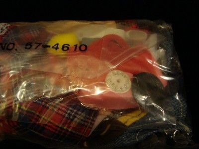 Vintage 1970S Barbie FASHION DOLL CLOTHES LOT SEALED HONG KONG RARE 