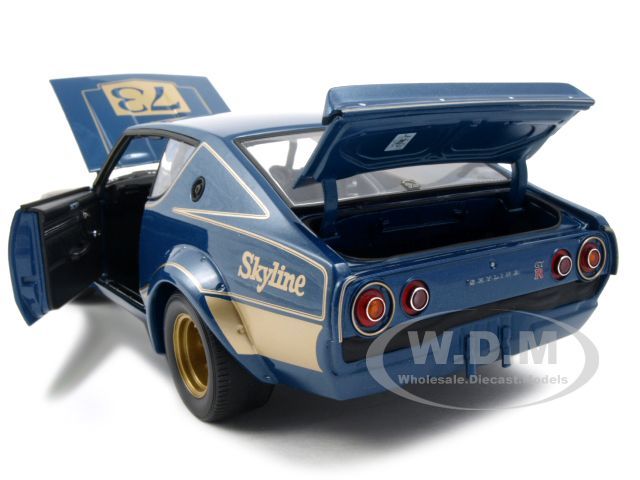 NISSAN SKYLINE GT R 2000 KPGC110 1972 #73 1/18 KYOSHO  