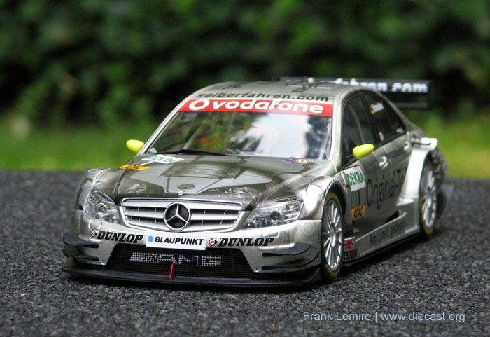 AutoArt 118 2007 Mercedes Benz C Class DTM Original Teile Schneider 