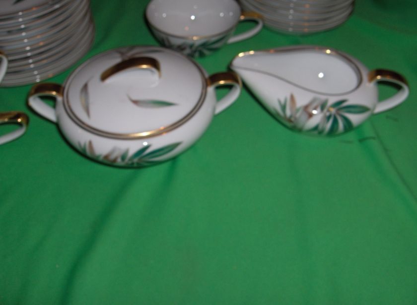 Up for sale is a beautiful vintage 73 piece set made by Noritake china 