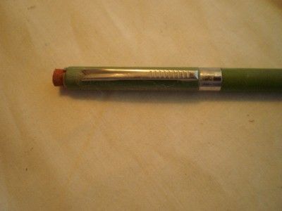 VINTAGE SOLID GREEN SCRIPTO MECHANICAL PENCILNICE PENCIL2235  