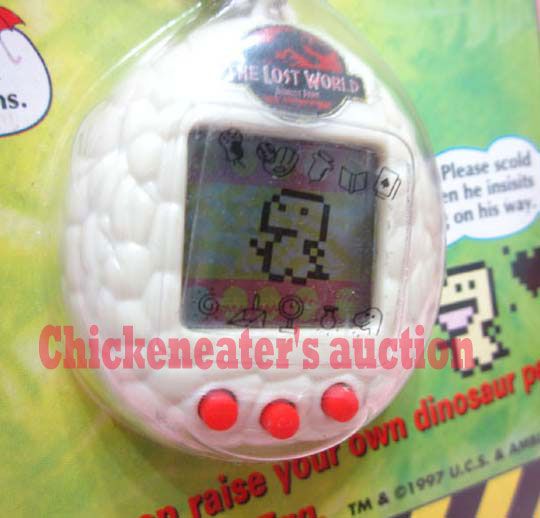 97 JURASSIC PARK DINOSAUR JURA VIRTUAL PET TAMAGOTCHI LOST WORLD *NEW 