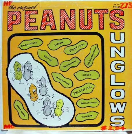 THE SUNGLOWS peanuts LP vinyl SLP 103 VG  