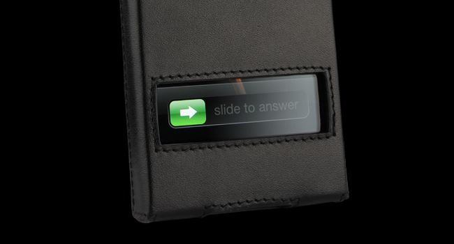   for SENA Creativo Pouch Case For iphone 4/4S in BLACK GREY Colour