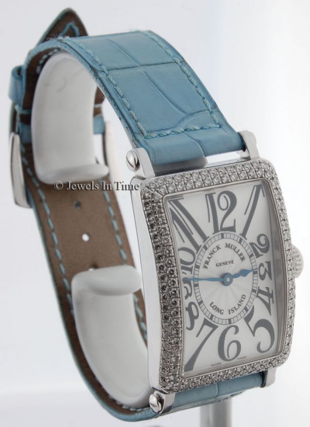 Franck Muller Ladies 18k Gold Long Island 900 QZ D  