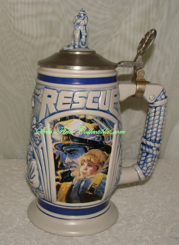 Avon   Tribute to Rescue Workers Stein   1997  