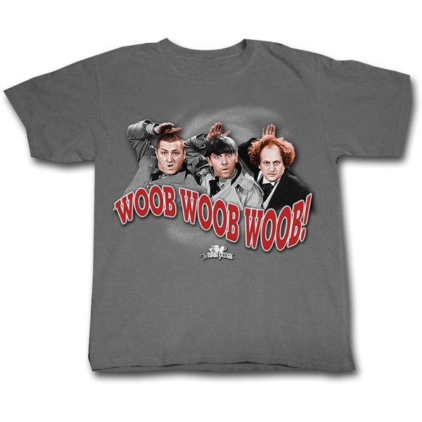 THREE STOOGES Woob Woob Woob T Shirt *NEW  