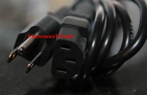 Hannspree ST42DMSB 42 LCD TV AC Power Cord Cable Plug  