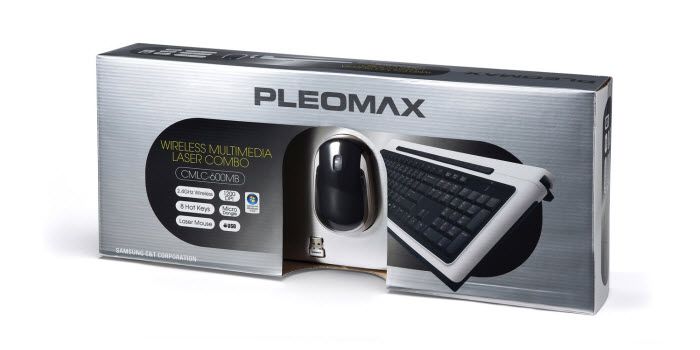 Samsung Pleomax CMLC 600MB Wireless Keyboard and Mouse  