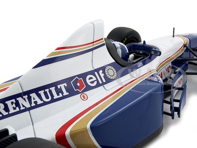   18 scale diecast car model of williams fw17 6 gran prix portugal 1995