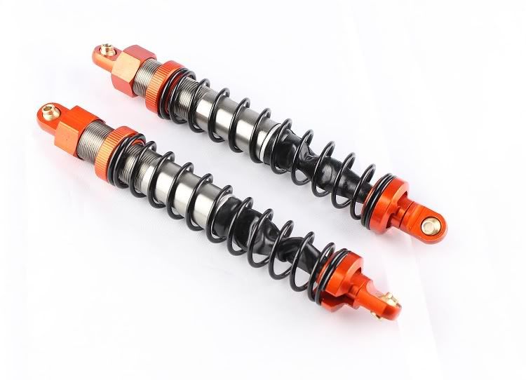 6mm front shocks for BAJA 5B 5T 5SC, 2PCS, CNC Machined  