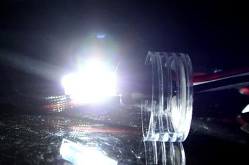 ROUND H6024 PROJECTOR HEADLIGHTS 6000K BI XENON HID  