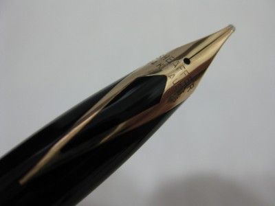 Sheaffer Targa Gold Electroplated, Fountain Pen, Nib size B 