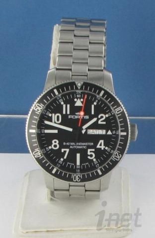   Marine Master Day Date Cosmonaut Black Dial w/ B&P 647.10.158.3  