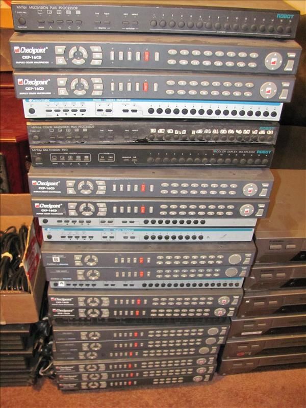 MULTIPLEXER LOT X 20 16 CHANNEL WHOLESALE SECURITY,SURVEILLANCE PICKUP 