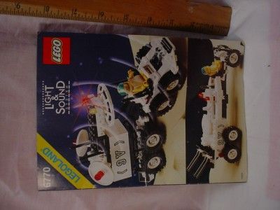 Lego Instructions Pamphlet Brochure Booklet Book #6770 SPACE VEHICLES