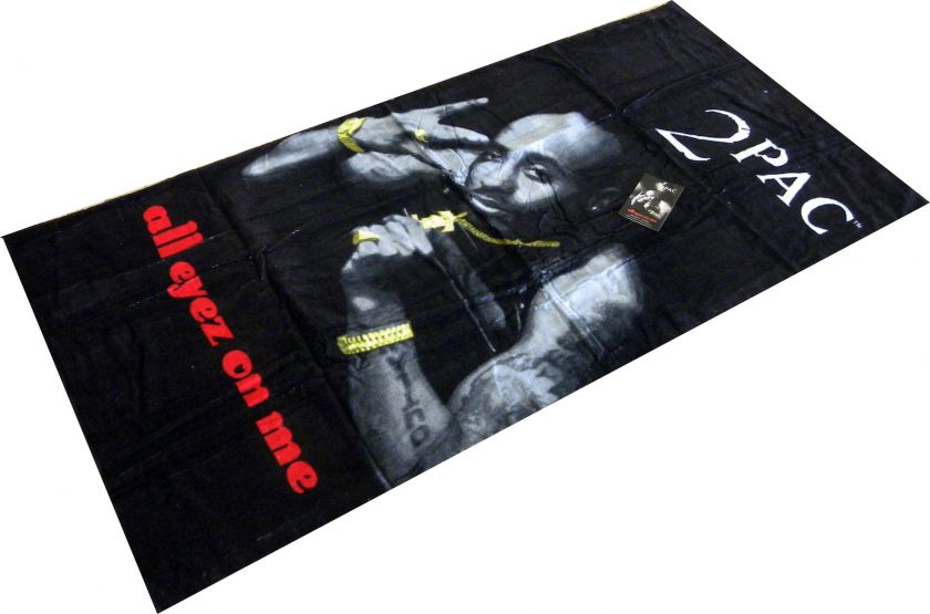 Tupac Eyes On Me Beach Towel 30X60in Brand New  