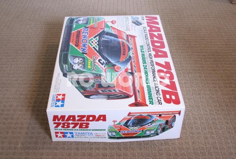 TAMIYA 1/10 MAZDA 787B LEMANS RACE CAR #58102  