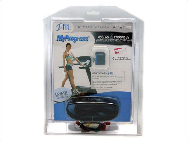 iFit My Personal Progress Workout Card w/ Heart Monitor  