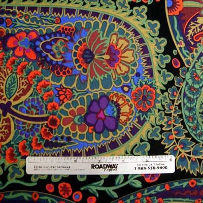 Kaffe Fassett~PAISLEY JUNGLE~MOSS~GP60 Fabric /Yd.  