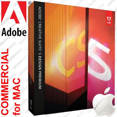 Adobe CS5 Design Premium Educational for Apple MAC  