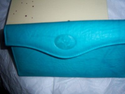 Stunning Blue Buxton Heiress Checkbook Wallet,NIB  