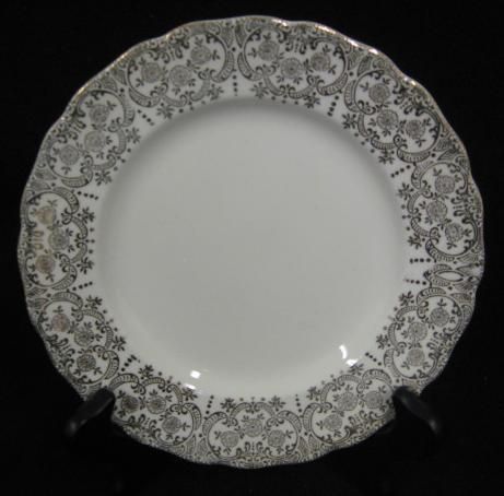 CANONSBURG GOLDETTE floral gold filagree SIDE PLATE (s)  