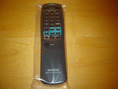 Aiwa Remote NSX V500 CX NV3001 NSX V300 NSX V390 XGV300  