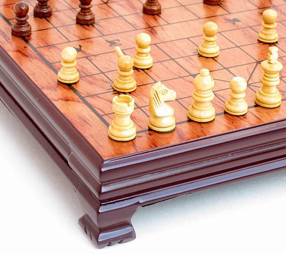 CHINESE CHESS (XIANGQI), WESTERN STYLE STANDARD SET  