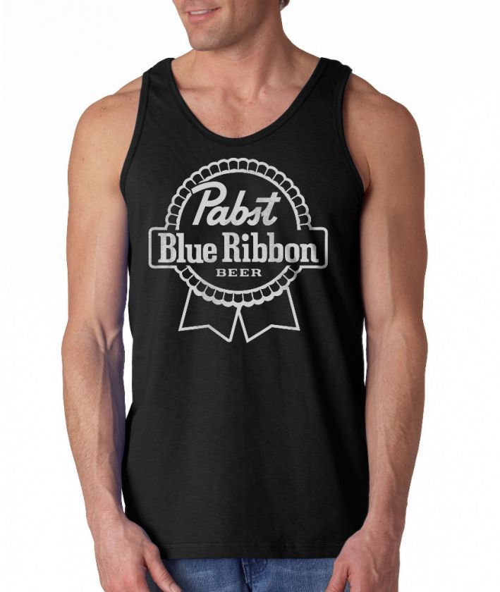 American Apparel tank top pabst pbr shirt summer pool  