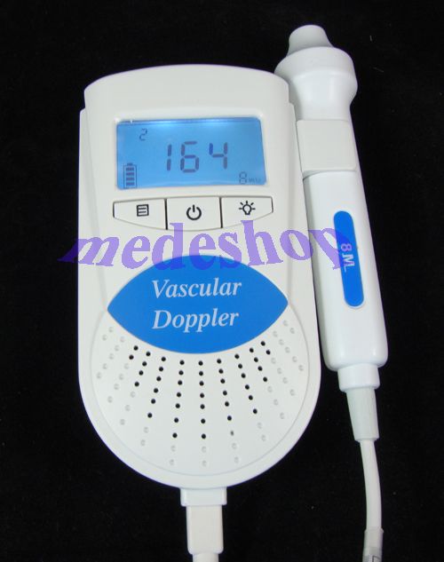 Vascular Doppler 8.0 MHZ Probe Vascular Doppler Monitor  