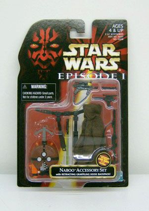 1998 Hasbro Star Wars Episode I Naboo Accessory Set MOC  